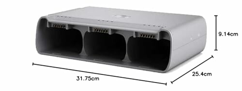 Conduit en plastique gris avec dimensions